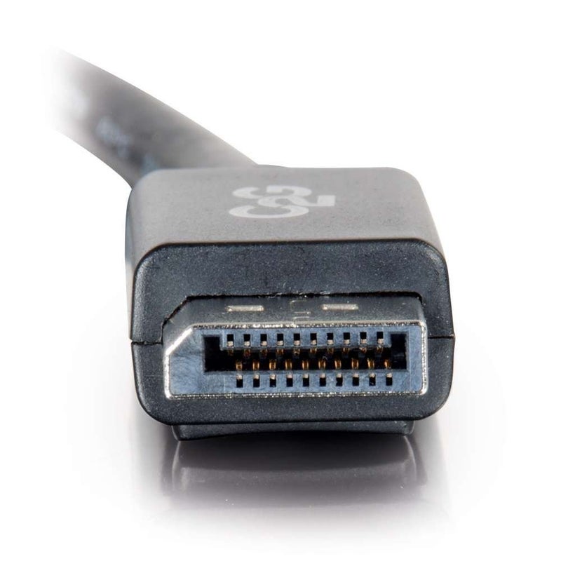 C2G كابل عرض C2G Legrand DisplayPort 1.2 ذكر إلى ذكر، كابل عرض أسود، كابل عرض رقمي بطول 35 قدم، 8k Display Port، 1 قطعة، C2G 54405 - Image 5